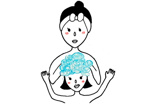 クセでor量が多くて太くて広がる