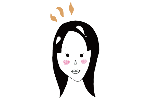 皮脂や匂い